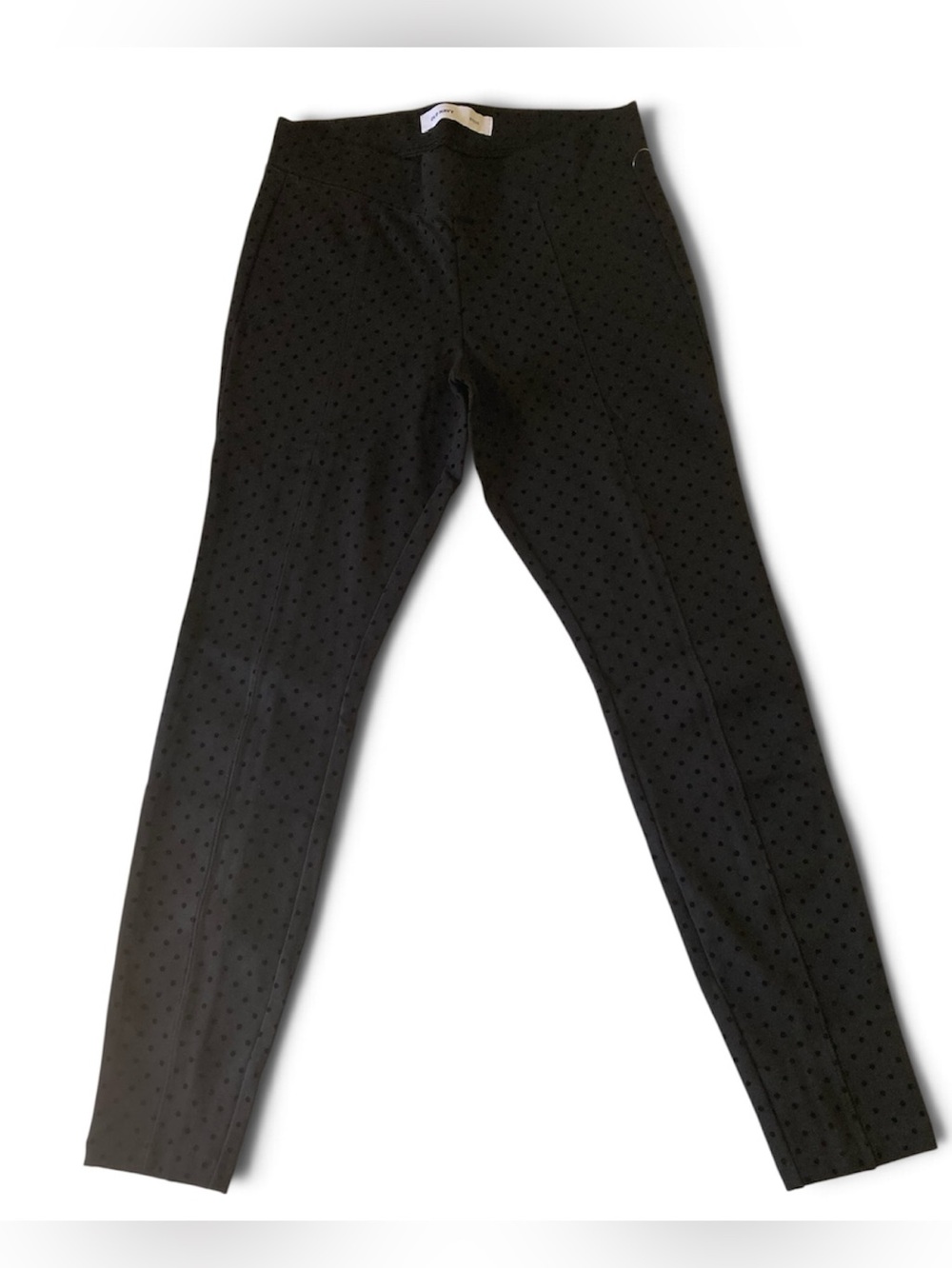 NWT Old Navy Stevie Novelty Black Dot Stretch Leggings Size Medium